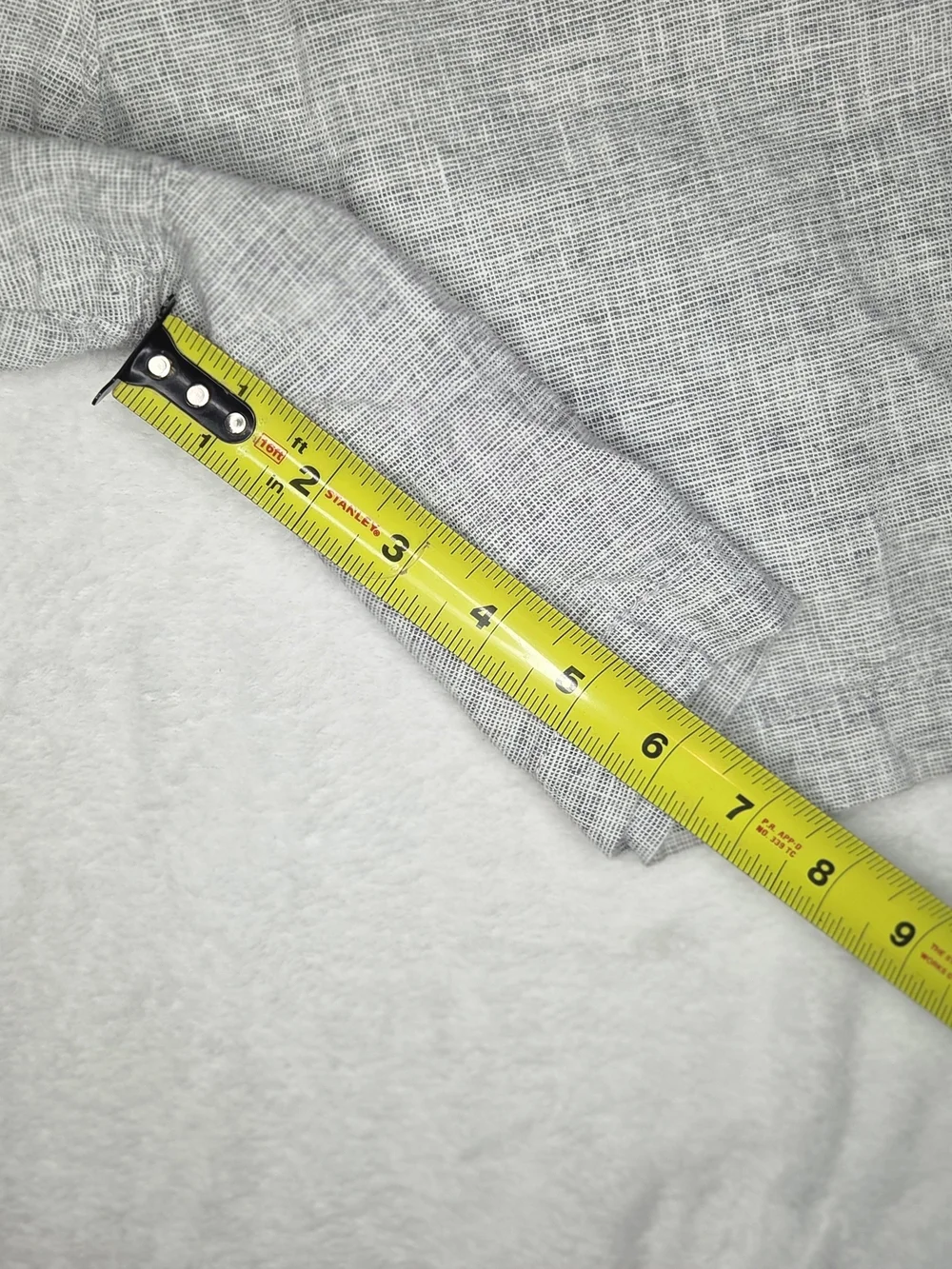 Goodfellow & Co Light Gray Flat-Front Linen-Blend Shorts